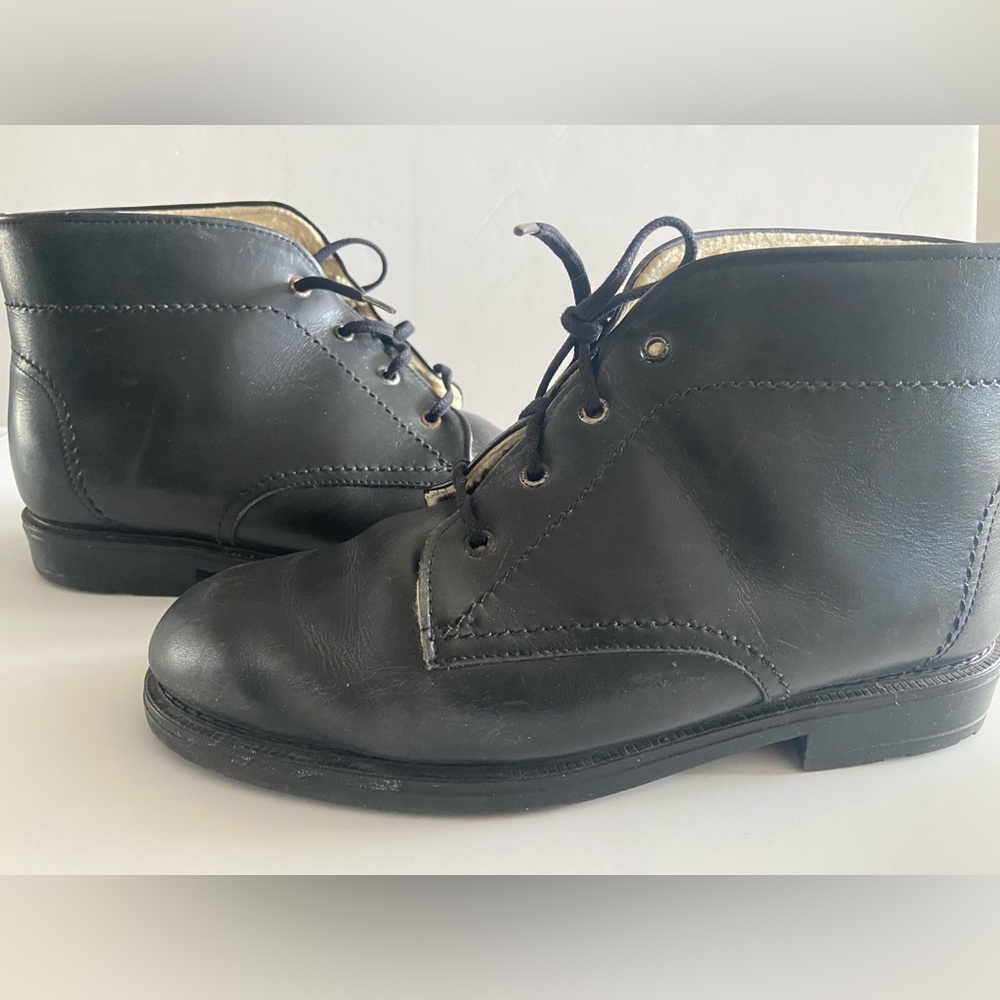 Vintage Pajar Men's Black Leather winter boots size 10